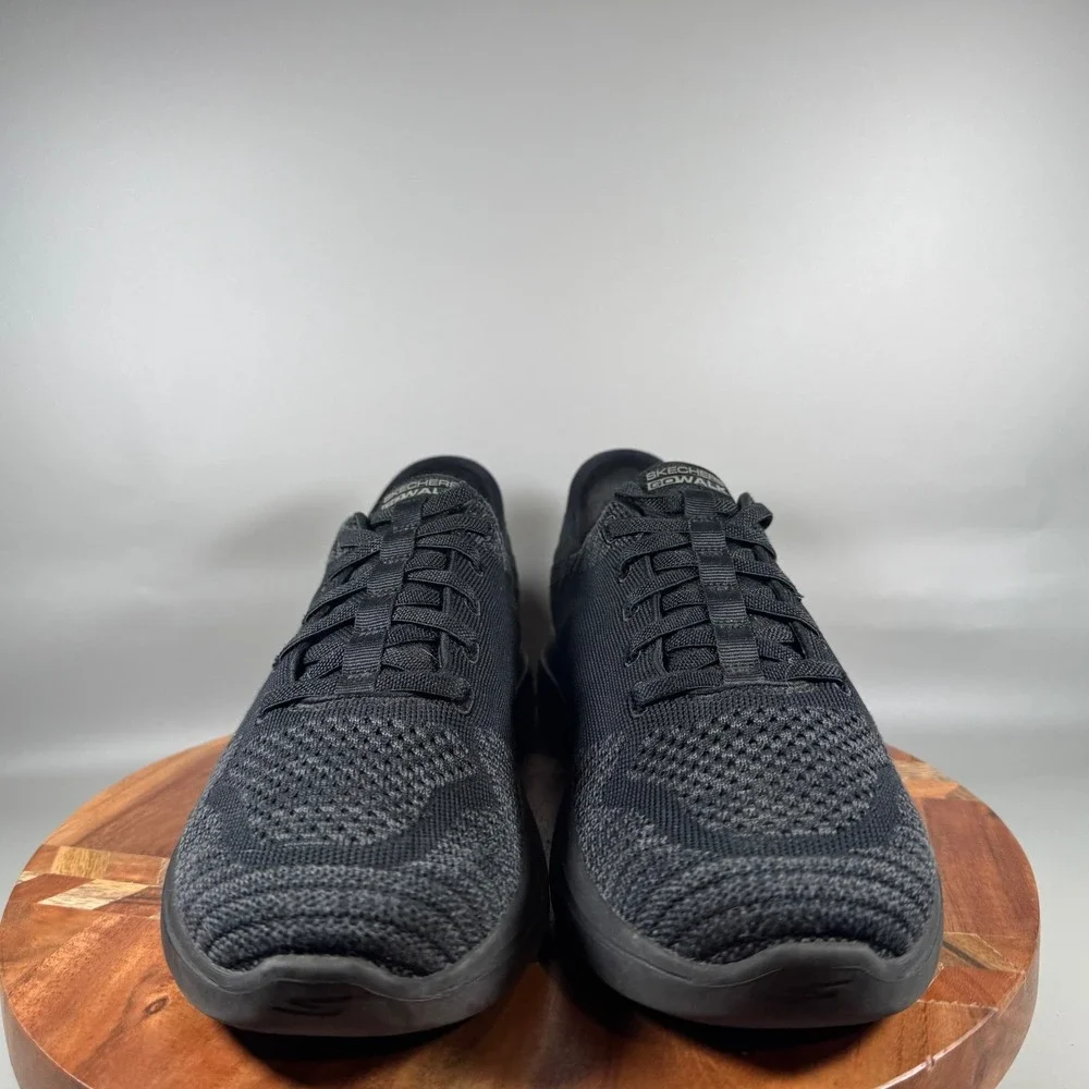 Skechers Mens GO WALK Arch Fit Hands Free Slip-ins Black 216601 Sneaker US 12
